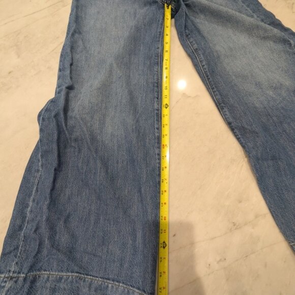 #326 Banana Republic Blue Flare & Wide Leg Jeans - Picture 5 of 8